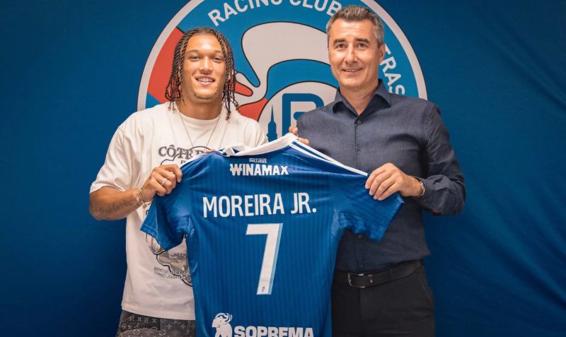 Moreira chuyển đến câu lạc bộ RC Strasbourg dưới hình thức cho mượn